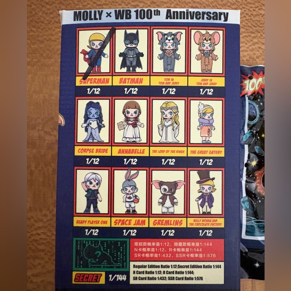 Pop Mart collab with Warner Brothers featuring Molly as Supergirl! - Picture 10 of 11